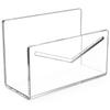 Lightweight Mail Holder Rack Acrylic Envelope and Bill Sorter File and Letter Holder  School