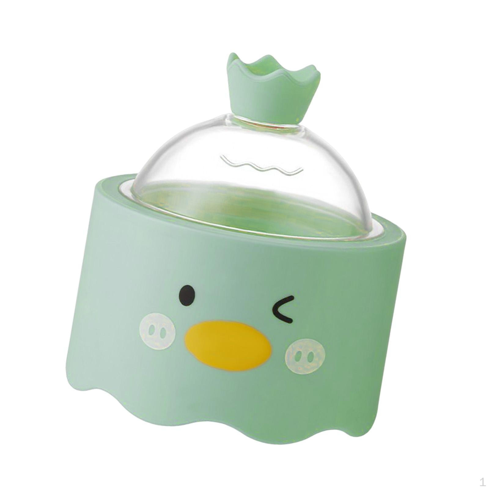 

Food Grade with Lid Ice Cube Tray Silicone Round Sphere Maker for Coffee Lemonade Homemade зелений