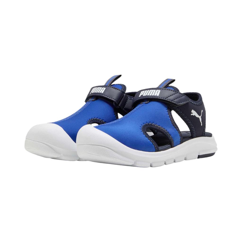 PUMA Comfortable Cool Breathable Sweat-Absorbing Low-Top Kids Sandals Kids sandals Blue 400584-02