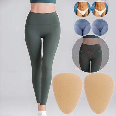 Women's No Trace Underwear Pad Yoga Pants Anti Glare and Anti Awkward Thread Insert Pad Underwear Seamless Shorts  Accessories