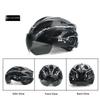 Magnetic-style Visor PC Material Cycling Helmet for Unisex Mountain and Road Bike Safety Roller Skating Use