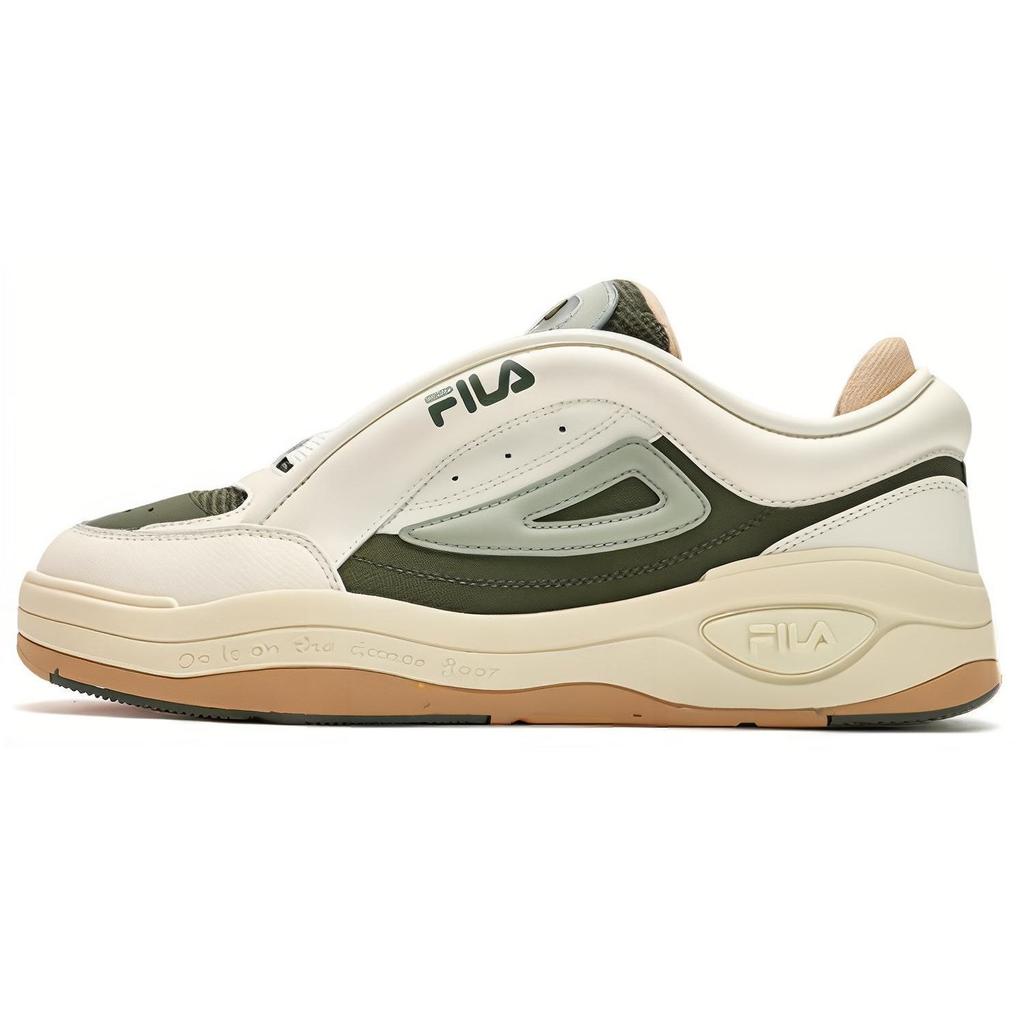 Fila Mix 2 Comfortable Lightweight Low-Top Sneakers Men Sneakers White Green F12M412201FPC