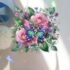 2D Flat DIY Diamond Painting Set Hanging Diamond Art Kits Rhinestone Diamond Art Window Pendants DIY Home Decor Hanging Charm