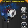 Motorcycle LED Driving Lights 60W 6000K/3000K Super Bright Spotlights Waterproof Fog Lights for Cars Tractors Trucks ATVs SUVs
