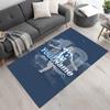 Messi Customize Text Floor Mat Design for Outdoor Dining Room Hallway Entryway Anti-slip Rug Decorate Offices Perfect Gift for Friends & Family