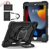 Heavy Duty Shock Resistance Case for IPad Air 6 5 4 10.9 2022 Pro 11 2024 10.2 7th 8th 9th 10th Generation Rotating Stand Cover