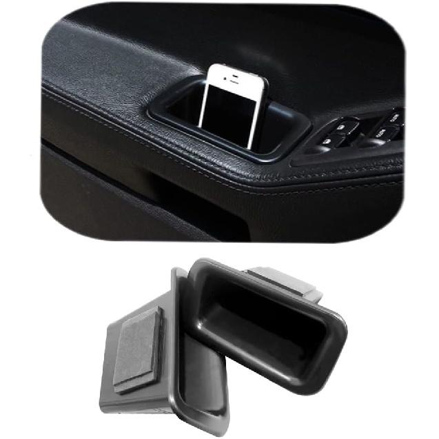 Vesul Front Row Door Organizer Compatible With Ford Explorer 2011 2012 2013 2014 2015 Armrest Storage Tray Phone Container Handle Pocket ABS Tray Ert