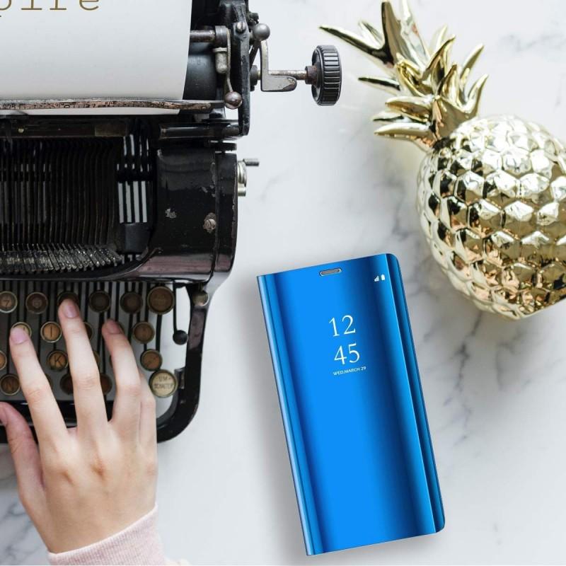 Mirror View Case For Xiaomi 15T 14T Redmi Note 14 Pro Cover PU Leather Stand Flip Case For Xiaomi Redmi 15C 14C POCO X7 X6 Pro