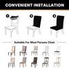 Jacquard Waterproof Chair Cover Spandex Stretch Slipcovers Chair Chair Covers For Kitchen Dining Room Kitchen Wedding Banquet