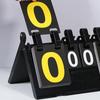 Tabletop Counter Table Tennis Flip Cards Manual Competition Score Indicator  Volleyball