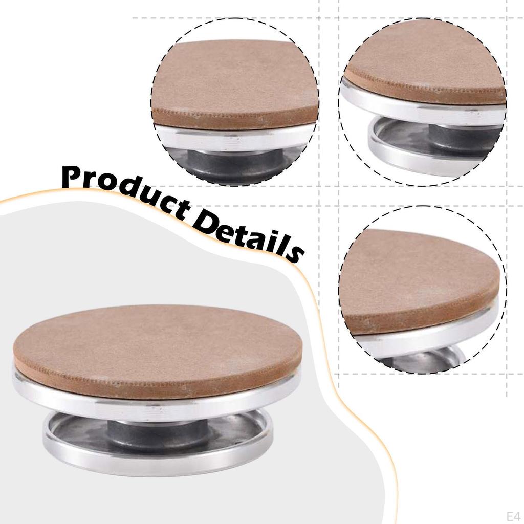 Blatthäudhreh-, Turn -Treh -platform Töpfertable for Ceramic Art DIY Projects That Show