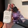 Chery Tiggo 16-18 Models Key Protection Case for Men & Women - Remote Control Keyring Shell Set