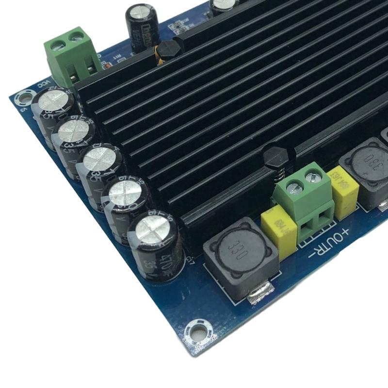 XH-M546 Leistungsverstärkerplatine TPA3116D2 Doppelkanalige digitale Audioverstärkerplatine mit großem Wärmeableitungsbereich