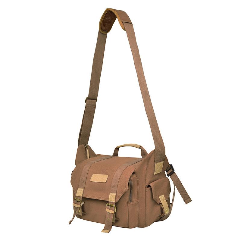 Shoulder Crossbody Camera Photo Bag Outdoor Retro Canvas Camera Bag Digital SLR Professional Digital Bag
