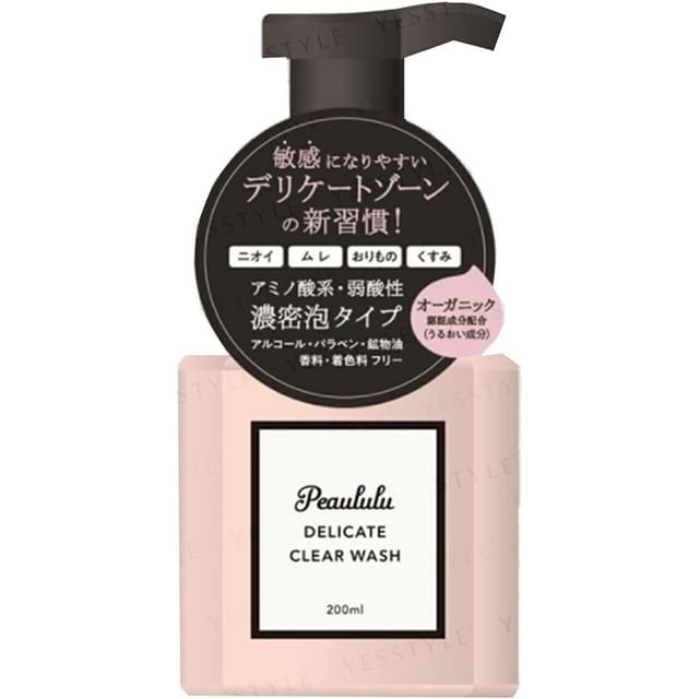 PEAULULU - Деликатное прозрачное средство для мытья 200ml
