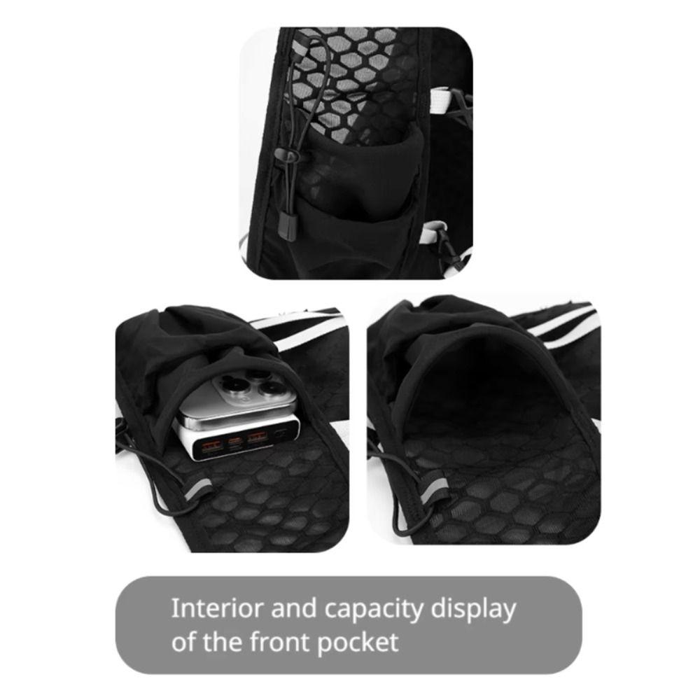Breathable Running Vest Pack Waterproof Outdoor Running Vest Running Hydration Vest Bag  Climbing