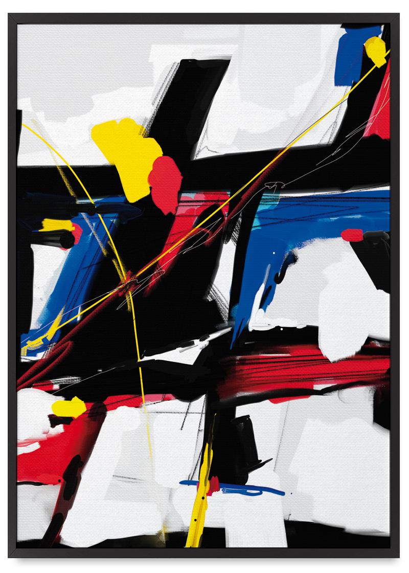 

Plakat mondrian abstrakcyjny obraz 21x30 cm