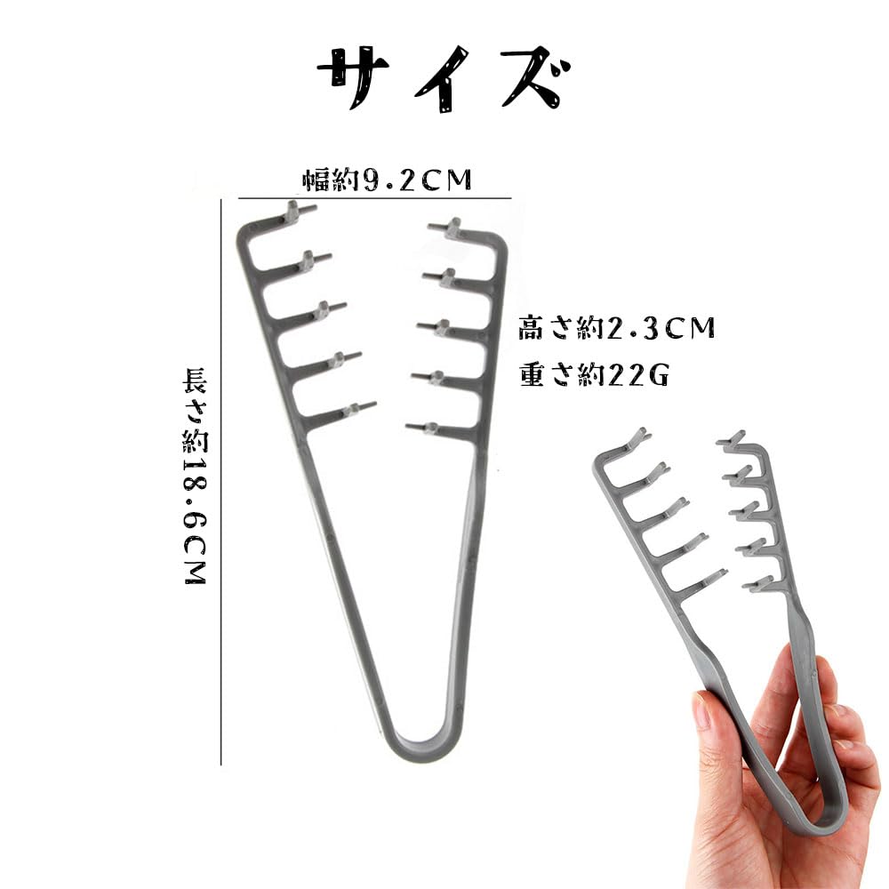 Shadow Brush Hair Brush Flow Styling Brush Shadow Perm Korean Hair Shine Heat Resistant Professional Gray Men's [Center Part/Hair Specific]