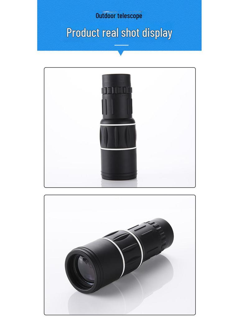 Outdoor 10x42 HD Monocular Telescope – Portable High Power Professional Handheld Device