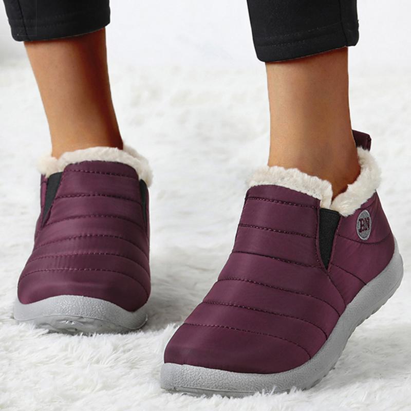 Sneakers For Women Winter Shoes Women'S Sneaker Keep Warm Winter Sneakers With Fur Vulcanize Shoes For Women Trend Footwear