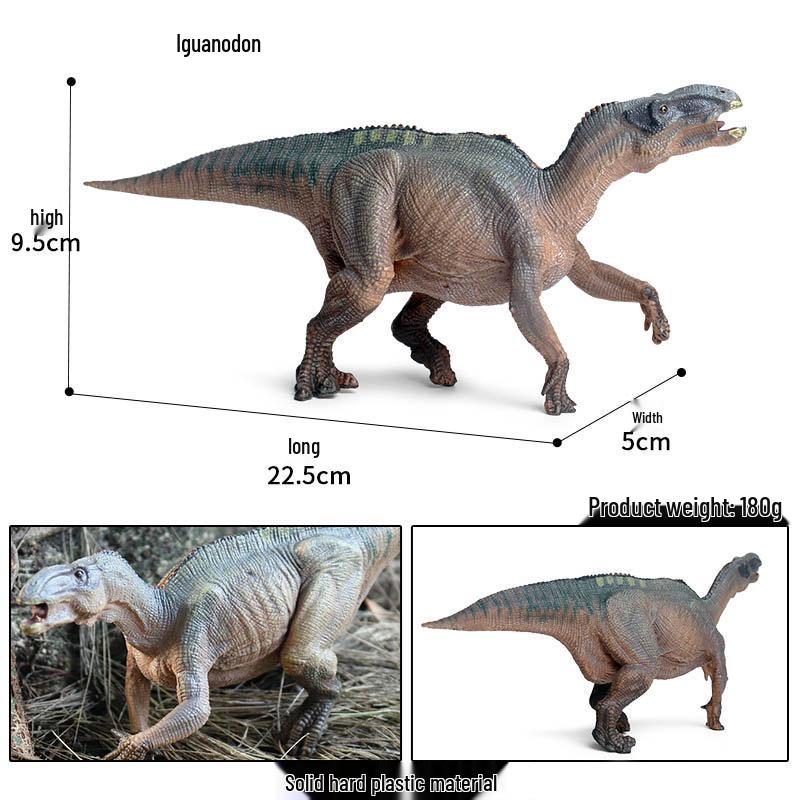 Dinosaur Model Set: T. Rex, Spinosaurus, Mosasaurus, Stegosaurus, Triceratops Cognitive Toys