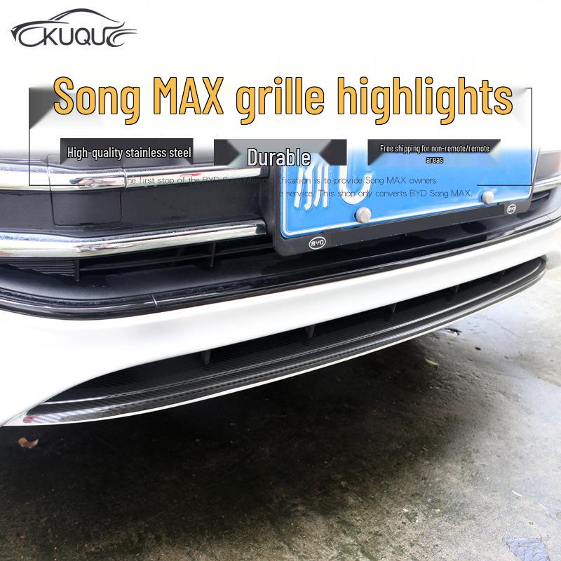 Stal nierdzewna Listwa progowa Jasny dekor do Song MAX