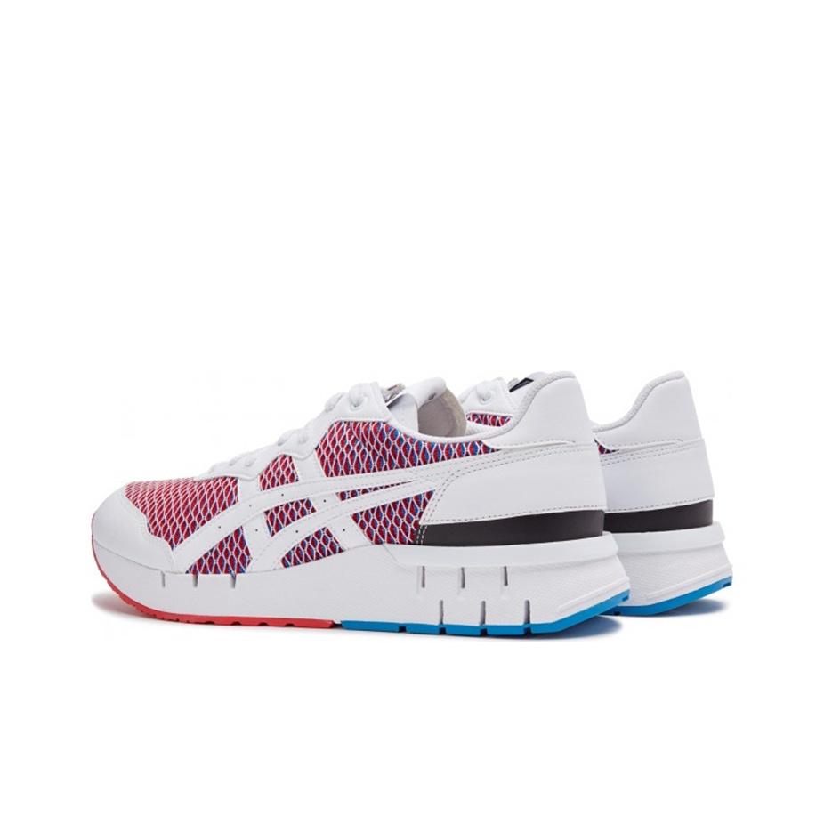 Onitsuka Tiger Rebilac Runner Comfortable Simple Non-Slip Wear-Resistant Lightweight Low-Top Casual Shoes Unisex sneakers Red Blue 1183A772-600