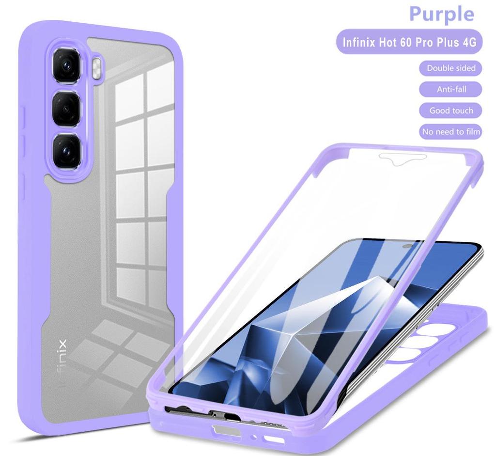 Infinix HOT60Pro Qicai Transparent Phone Case for HOT60/ HOT60i