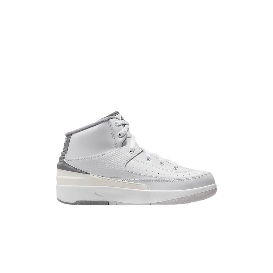 (п.с.) Jordan 2 Retro Белый и Цементно-серый 200