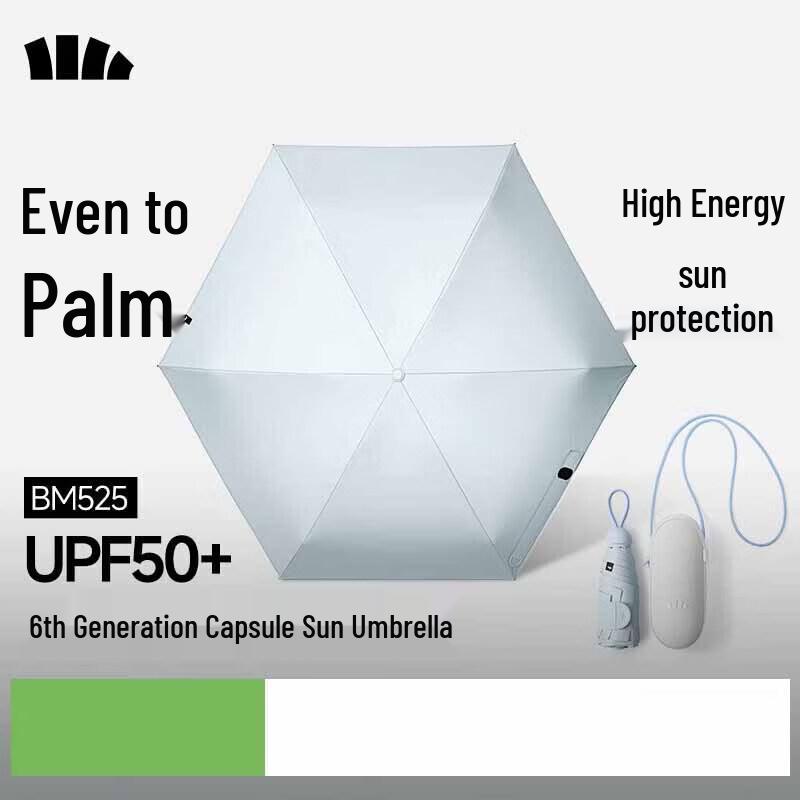 Beneunder UV Protection Five-Fold Capsule Umbrella