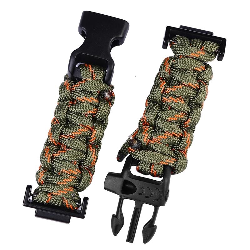 Náhradní plátěný řemínek k hodinkám Casio G-SHOCK GA100/110/120/ DW 5600 GW-M5610, outdoorový, z modifikovaného nylonu s padákovou šňůrou, pro muže