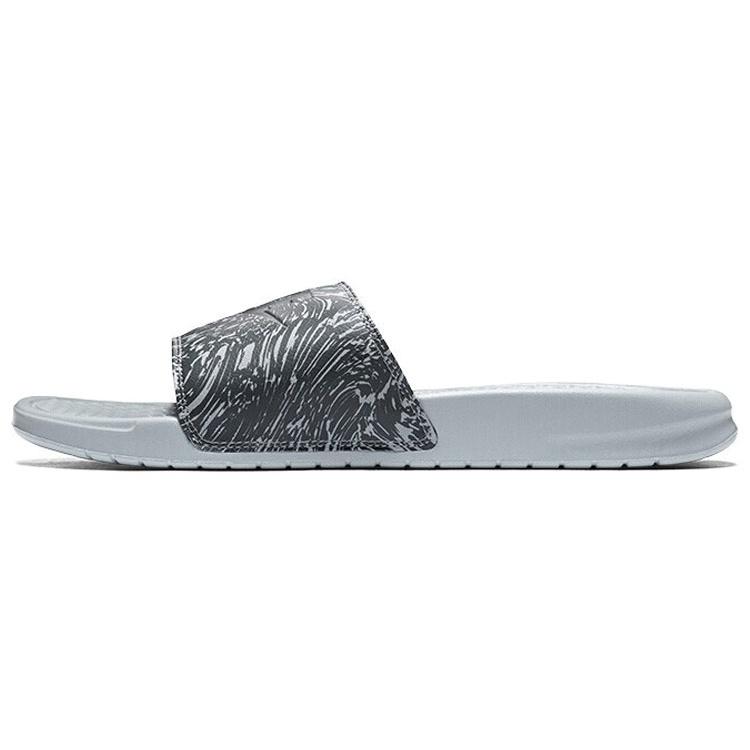 Nike Benassi JDI Slide Wolf Grey Men s 631261-005 EU 38.5