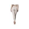 Adidas Floral Print High-Waisted Nine-Point Leggings Women Leggings White HS3630