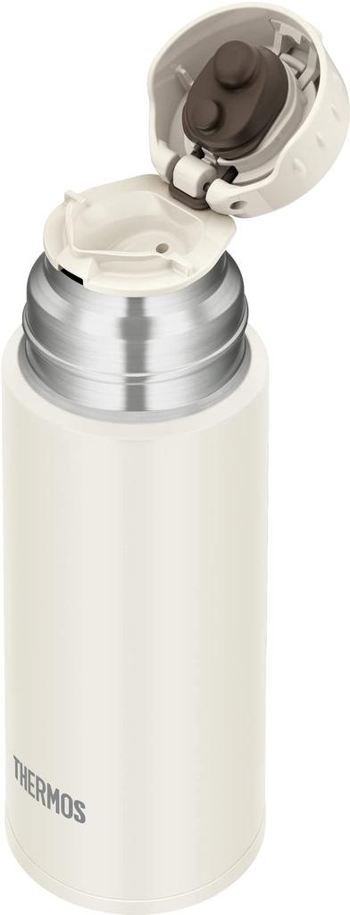 Thermos Stainless Steel Water Cup Matte MTWH Bottle, Type, 350ml, White, FFM-352