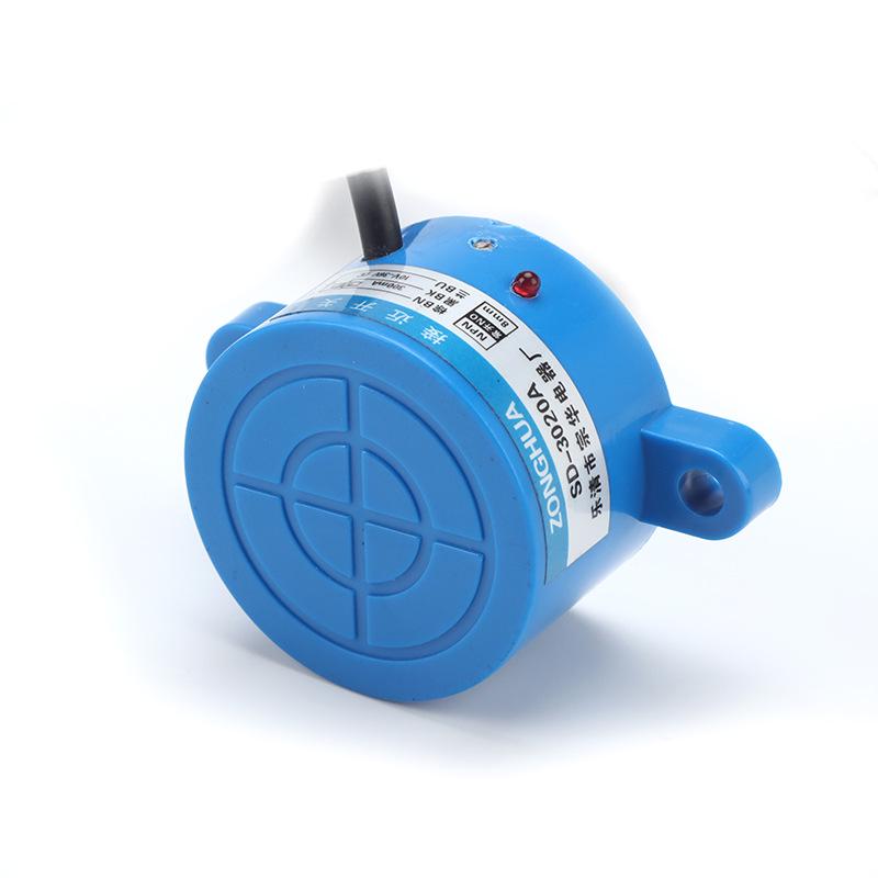 Round Inductive Sensor SE-3025A, DC 3-Wire NPN NO, 6-36V Metal Sensing Proximity Switch