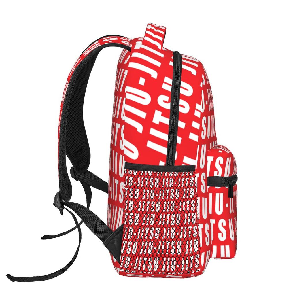 Jiu Jitsu BJJ Master Backpacks Boys Girls Bookbag Students School Bags Cartoon Travel Rucksack Shoulder Bag Large Capacity