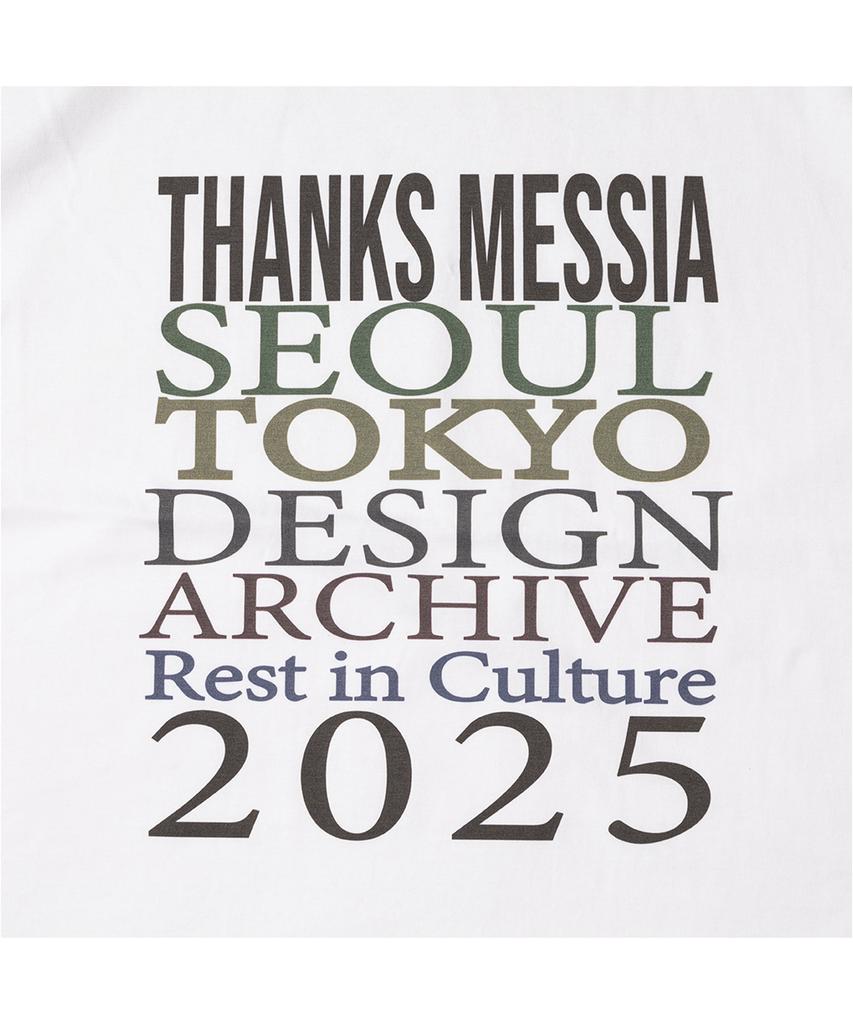 THANKS MESSIA Season Open Tshirt-White