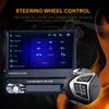 Reakosound Autoradio 1 Din 7'' Touch Screen Lettore multimediale universale per auto con ricevitore radio FM Bluetooth Supporto USB e telecamera posteriore
