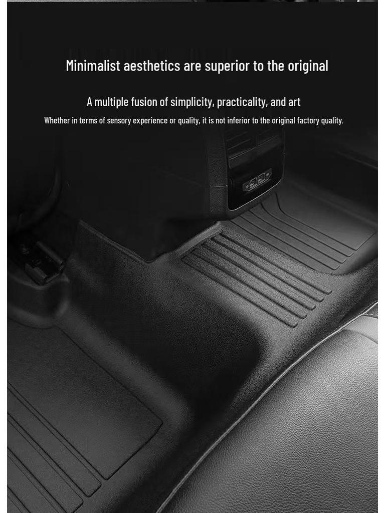 BYD Car Floor Mats for Qin PLUS, Yuan UP, Sea Lion, Seal 06/05, Song PRO, Seagull, Dolphin, Yuan PLUS