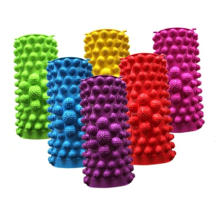 Foot Massage Mat Acupressure Plate for Blood Circulation Relief Portable TPE Reflexology Pebble Mat for Office Workers and Seniors Convenient Relief