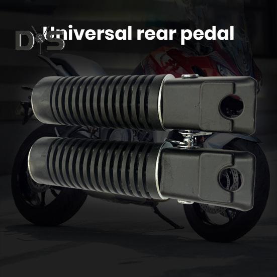 1 Pair Motorcycle Pedal Universal Non Slip Easy Installation Comfortable Lightweight Modification Motorcycle Pedal