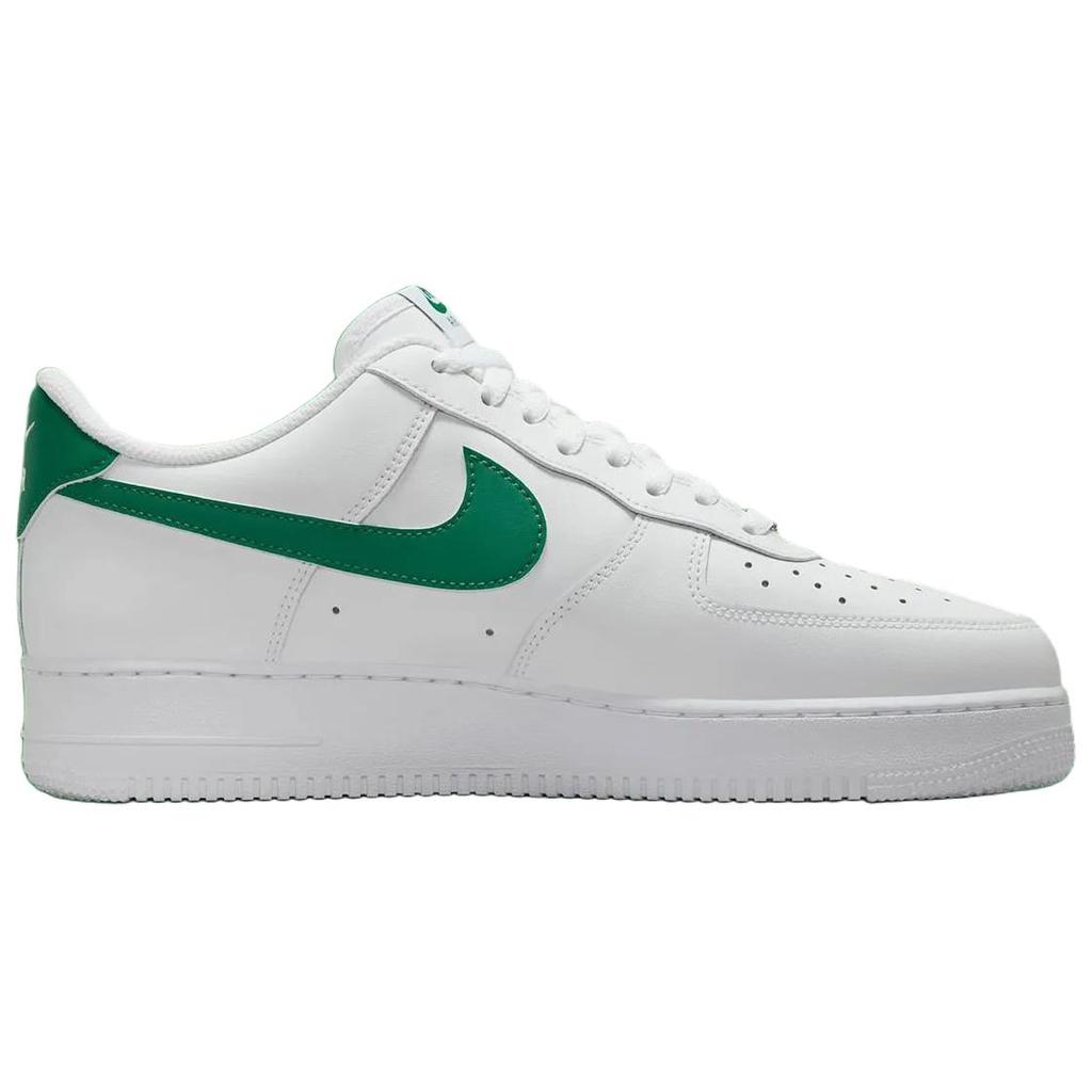 New Nike Air Force 1 Anti Slip Wear Resistant Low Top Skateboard Shoes Men's White Green FJ4146-121