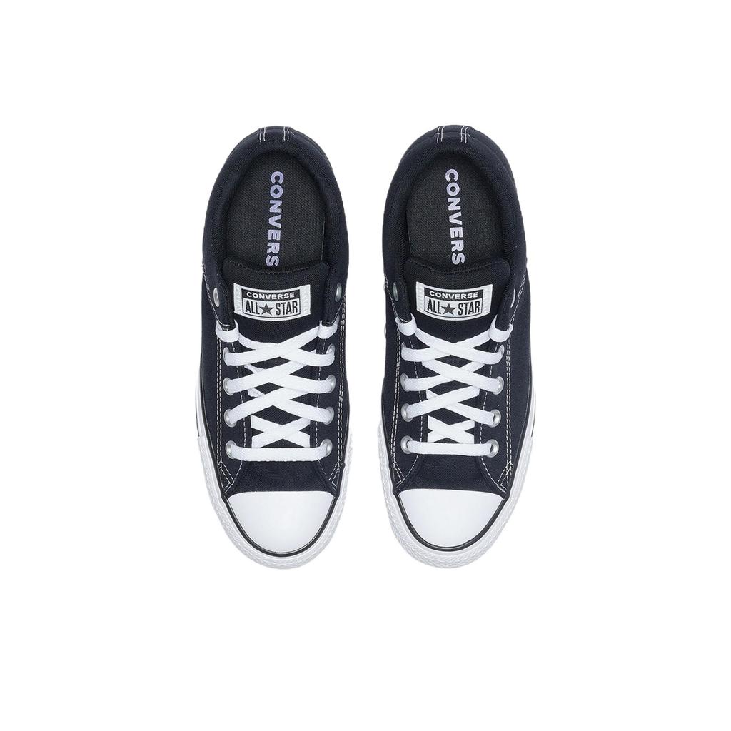 Converse Chuck Taylor All Star High Street Durable Lightweight Low Top Canvas Shoes Unisex Sneakers Black White A01718C