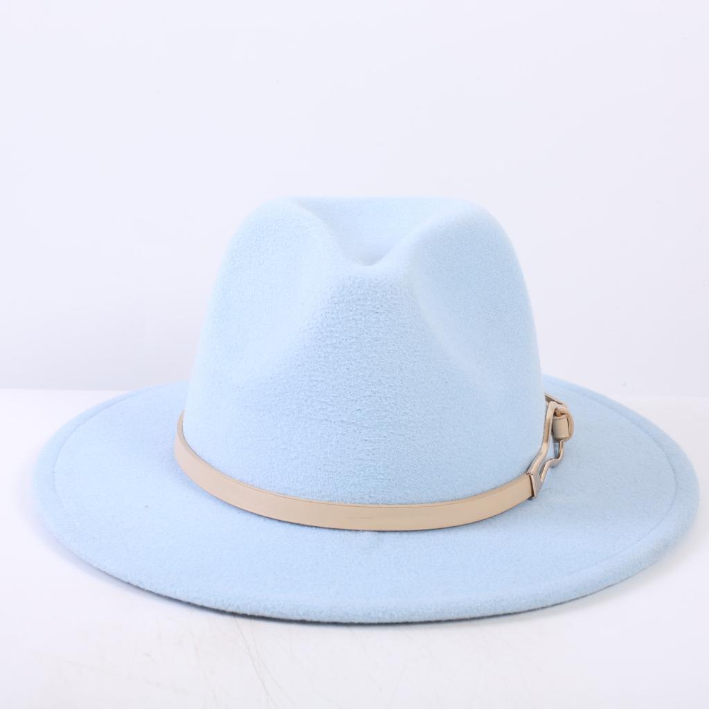 Popular European and American Classic Simple Flat-brimmed Top Hat Men's and Women's Fashionable and Elegant Versatile Jazz Hat Top Hat