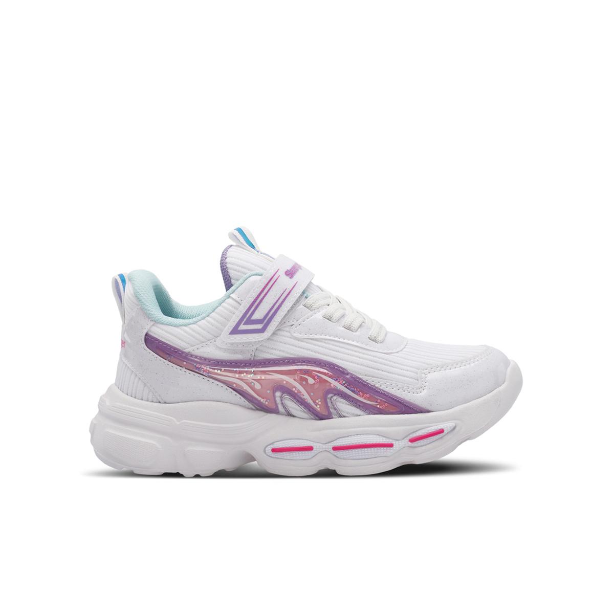 

NOELA-Белые/Фуксия Детские кроссовки 26 фуксия/белый