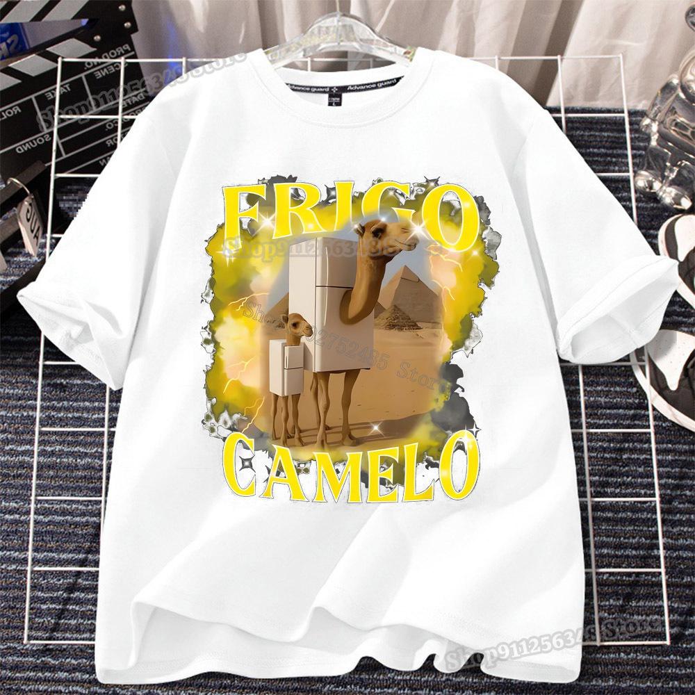 Italian Brainrot T-shirt for Children Clothing White Tops Kids Summer Short Sleeve Tees Cotton Boys Girls Outfits Tungtung Sahur
