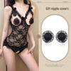 Body in Pizzo Tentazione Amore Libero Senza Fondo - Lingerie Erotica Trasparente Seducente
