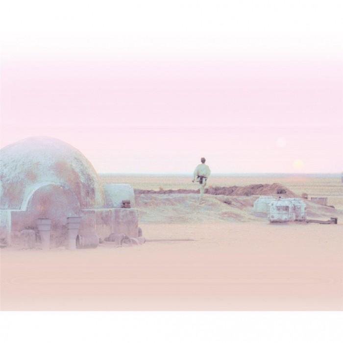 Star Wars Serene Tatooine Framed Canvas Print