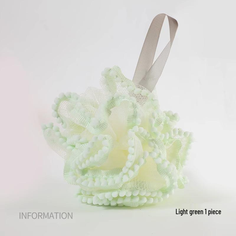 Luksusowa Duża Miękka Kąpielowa Gąbka Prysznicowa dla Kobiet - Trwała, Spieniająca do Szorowania i Złuszczania Pleców.