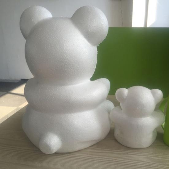 20cm Foam Bear Modeling DIY Craft Valentine Party Decoration Supplies Gift